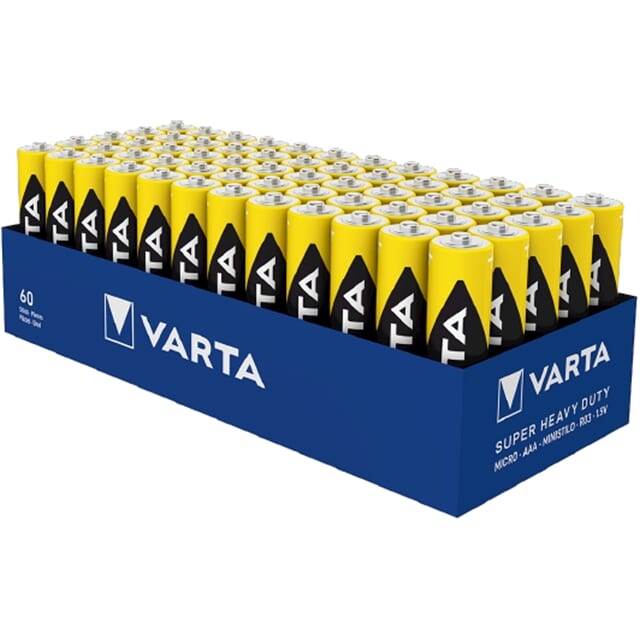 ds Varta batterij R03 Superlife AAA (60)