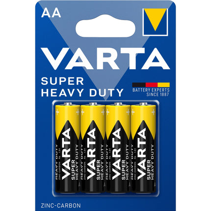 Varta batterij R6 AA 1,5V krt (4)