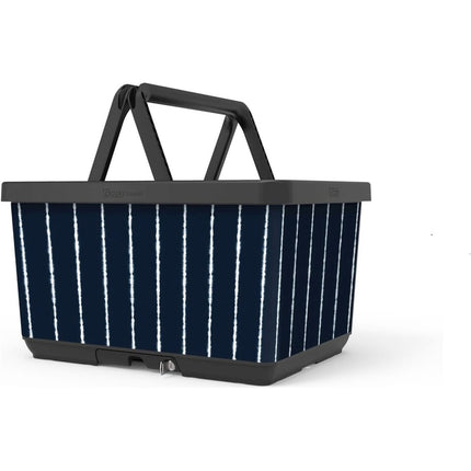 Basky fietsmand 2.0 Tye Dye