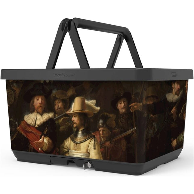 Basky fietsmand 2.0 De Nachtwacht