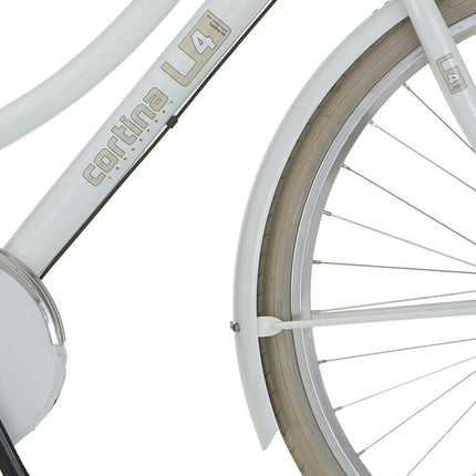 Garde-boue Cortina pour 28 U4 blanc neige