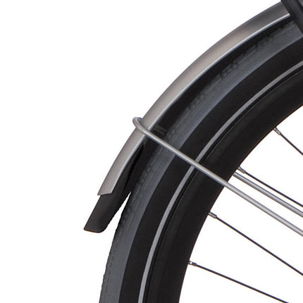 Cortina rear mudguard 28 Urban bright alumina matt