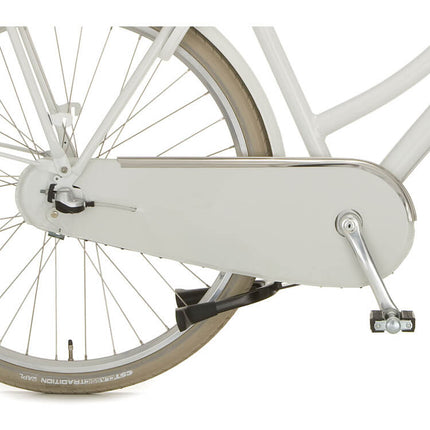 Cortina kettingkast lakdoek U4 snow white 3v