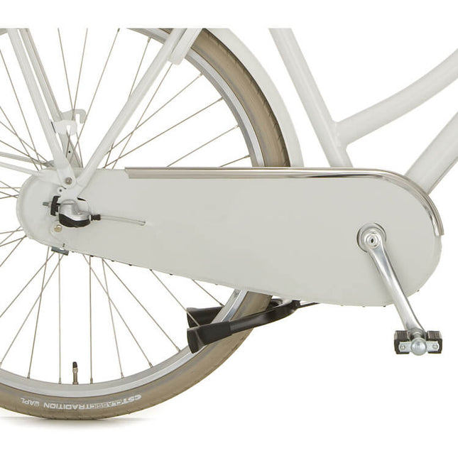 Cortina kettingkast lakdoek U4 snow white 3v