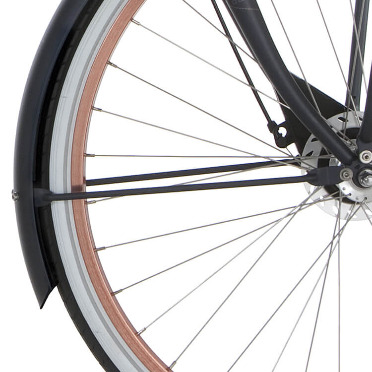 Cortina spatbordstang voor 28 U4 millionaire blue matt