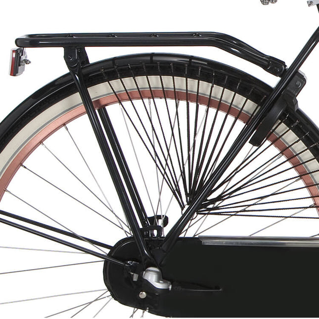Cortina rear carrier Soul 57 sapphire black
