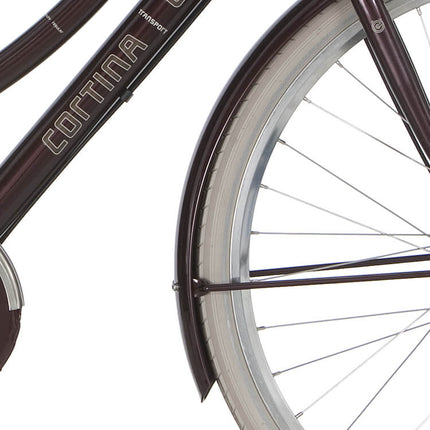 Cortina mudguard for 28 U4 aubergine