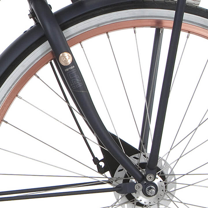 Cortina voorvork U4 D millionaire blue matt