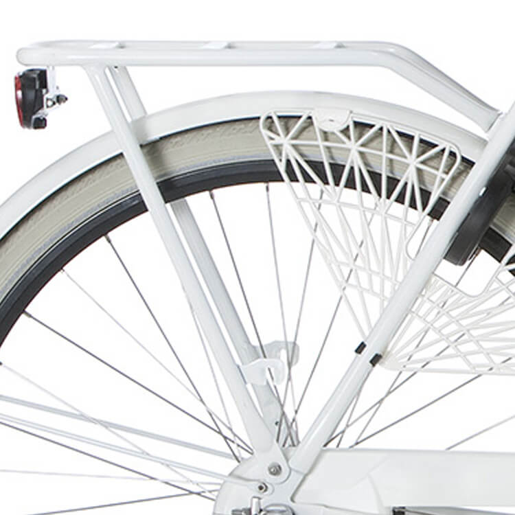 Cortina achterdrager Milo D49/H51 bright white