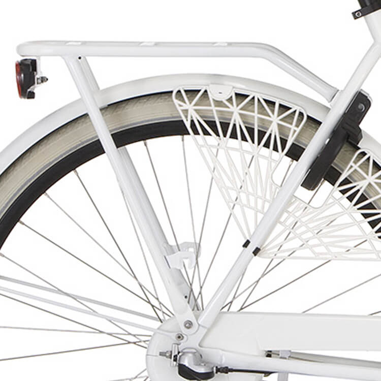 Cortina achterdrager Milo D57/H56 bright white