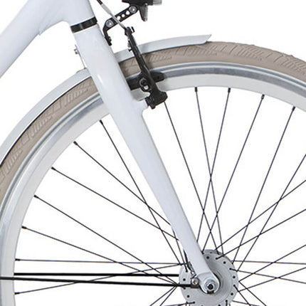 Cortina front fork Mozzo V-brake pure white