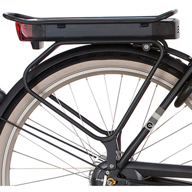 Cortina rear carrier E-Yoya D50 sapphire black matt
