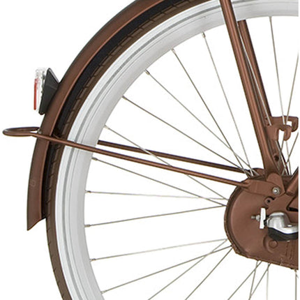 Tige de garde-boue arrière Cortina 28 U4 marron scintillant mat