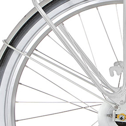 Cortina mudguard bar rear 28 U5 ice ball white