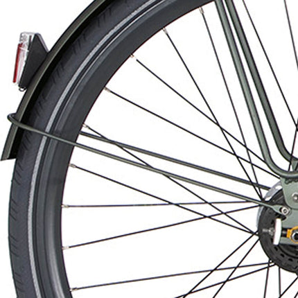 Cortina spatbordstang achter 28 Speed matt titanic green