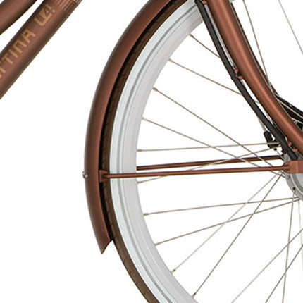Cortina mudguard for 28 E-U4 sparkle brown matt