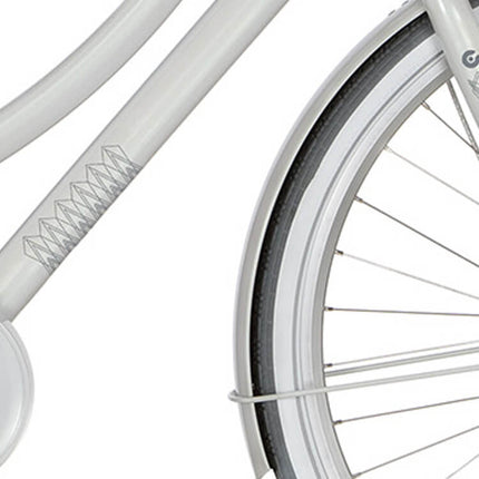 Cortina mudguard for 28 U5 ice ball white