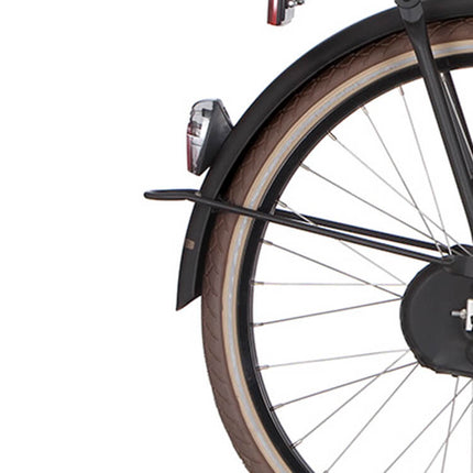 Garde-boue arrière Cortina 26 U4 noir de jais mat