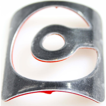 Cortina balhoofdplaatje logo C zwart