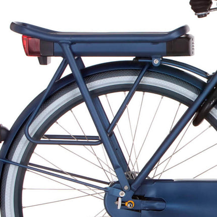 Cortina rear carrier E-U4 Family polish blue matt 230mm