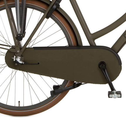 Cortina chain guard varnished cloth U4 dark olive matt 3v