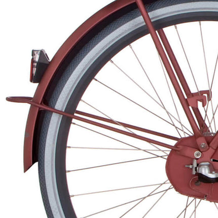 Tige garde-boue arrière Cortina 28 U4 rose mat