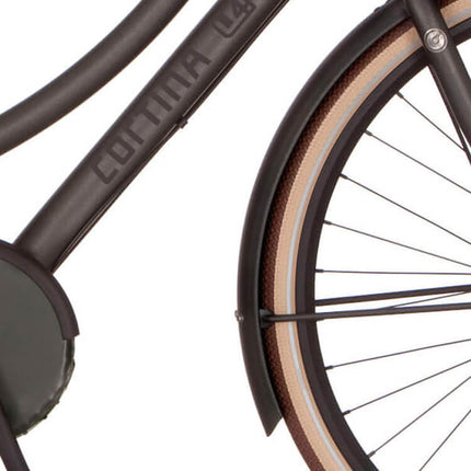 Cortina spatbord voor 28 U4 black gold matt