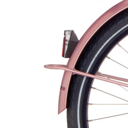 Garde-boue arrière Cortina 26 U4 bois de rose acajou