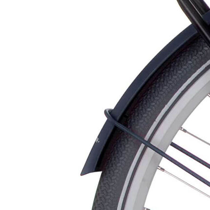 Cortina spatbord achter 28 Common black blue matt