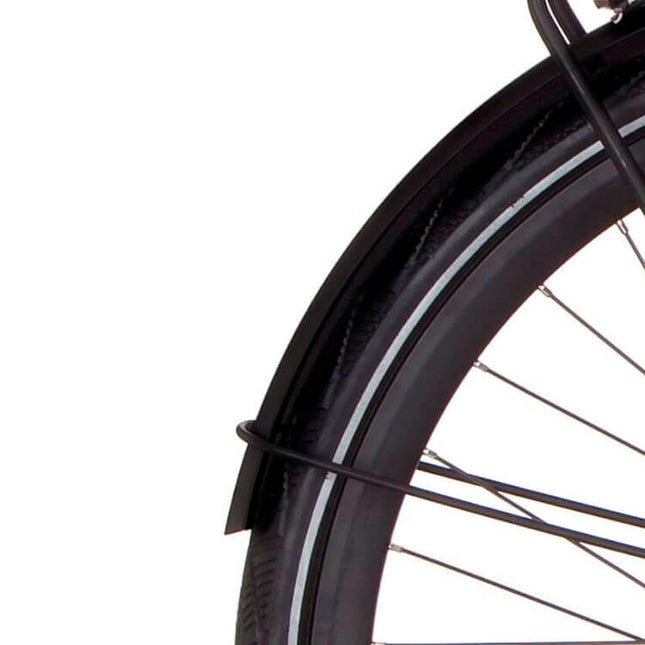 Cortina spatbord achter 28 E-Mozzo jet black matt