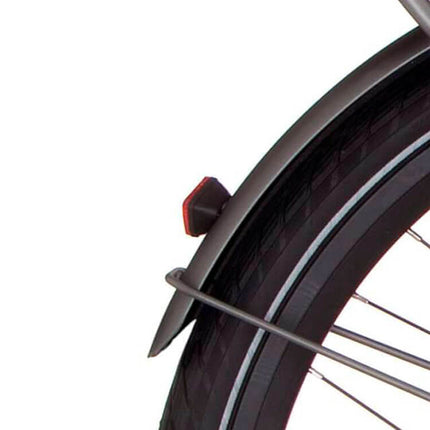 Cortina spatbord achter 28 E-Octa lead metal matt
