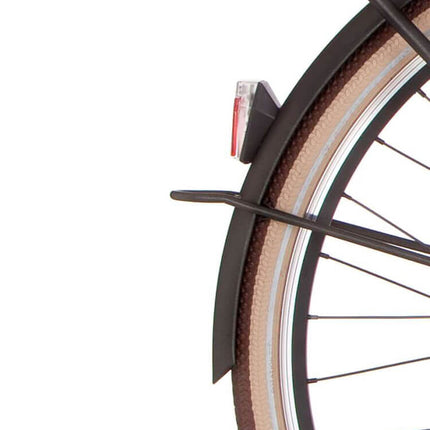 Cortina rear mudguard 28 E-U4 BF black gold matt