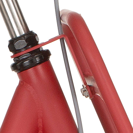 Cortina steering head bracket front carrier 26 M True red matt