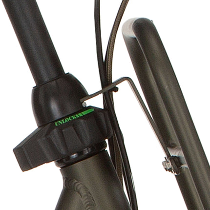 Cortina support de direction porte-bagages avant 28 D elegance green matt