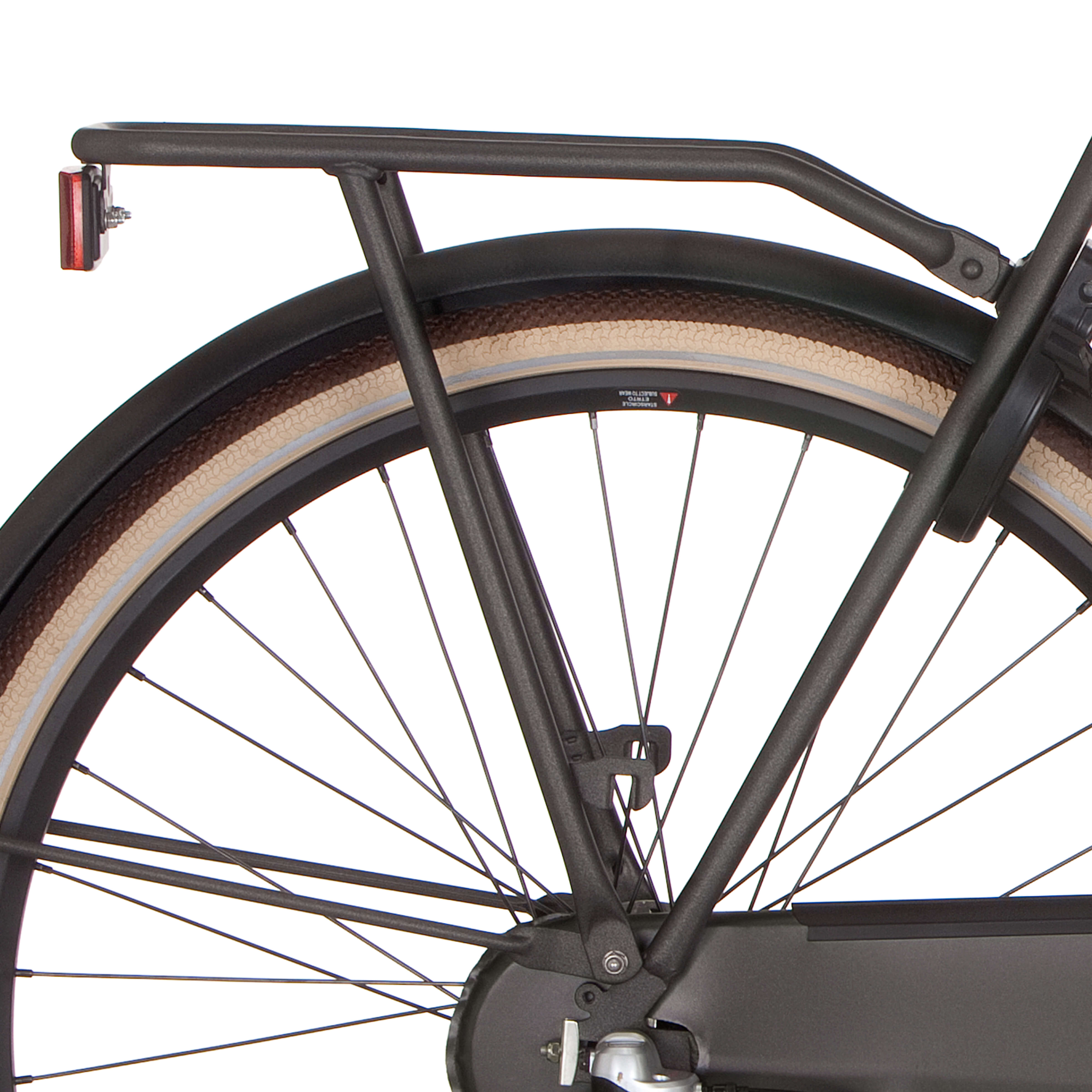 Cortina achterdrager U4 65 black gold matt