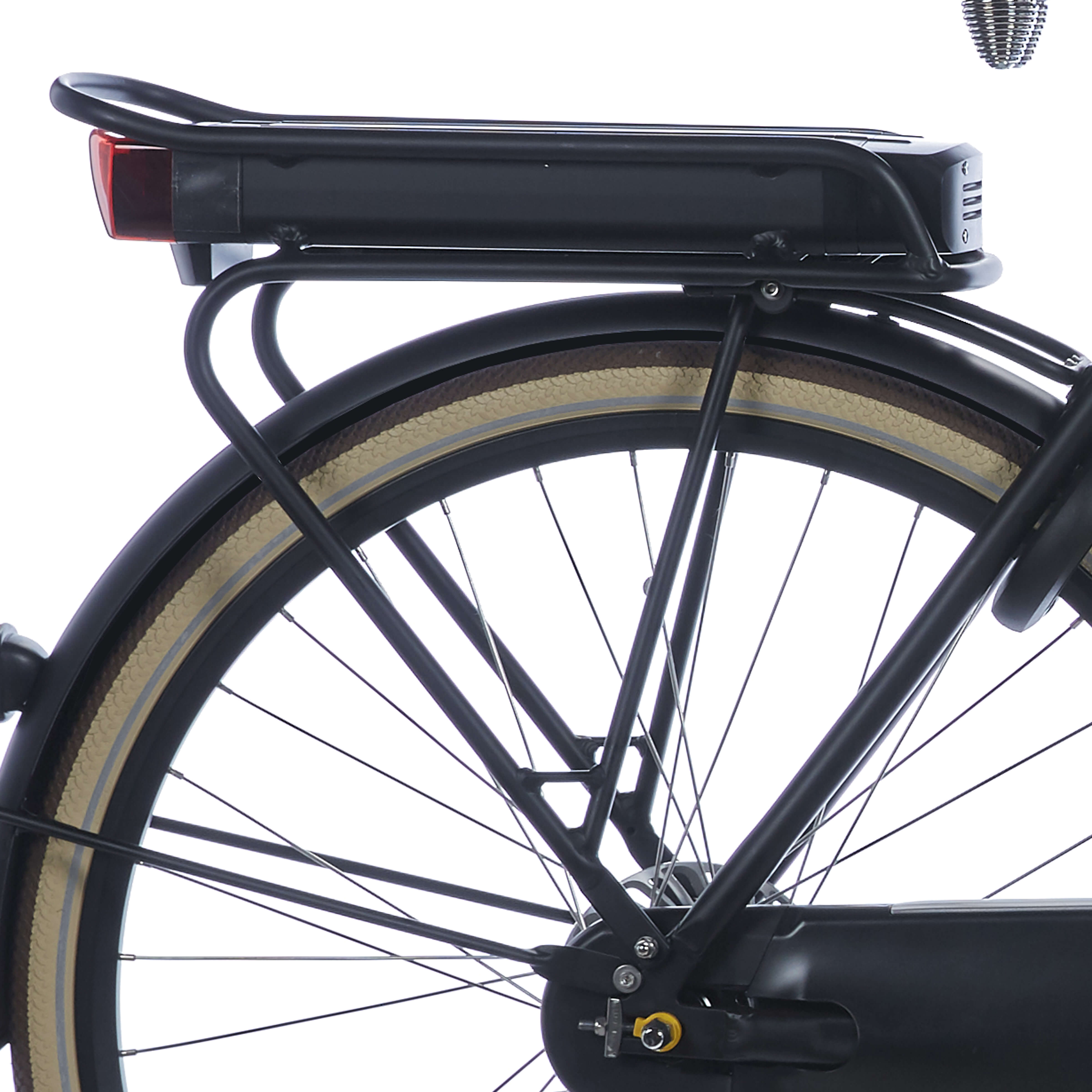 Cortina achterdrager E-U4 jet black matt 230mm