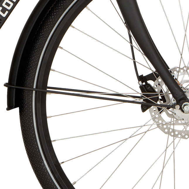 Garde-boue Cortina pour 28 Foss diamant noir mat