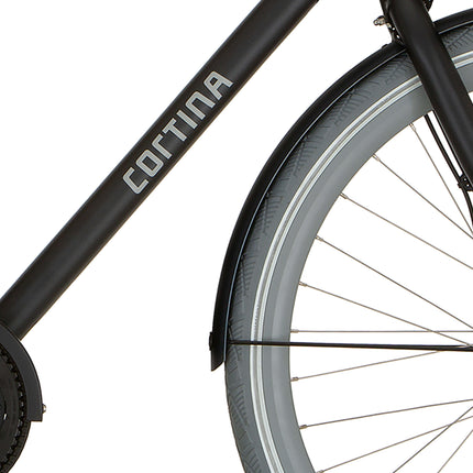 Cortina mudguard for 28 Mozzo smoke stone matt