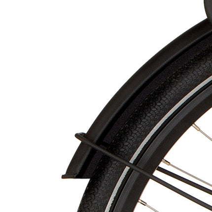 Garde-boue arrière Cortina 28 E-Foss noir diamant mat