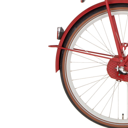 Cortina rear mudguard 28 U4 true red matt