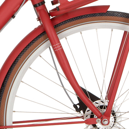 Cortina front fork U4 D true red matt