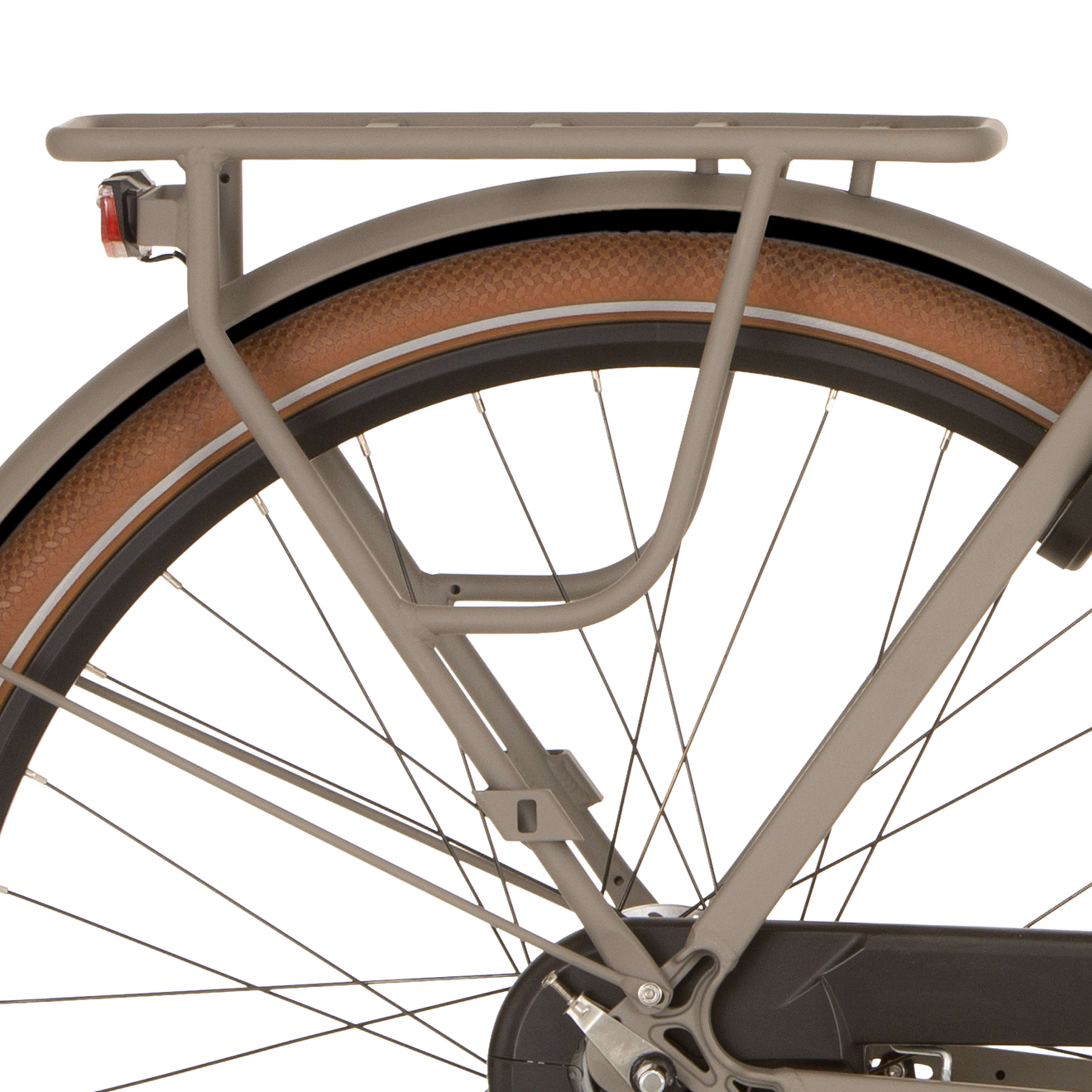 Cortina achterdrager Foss halva grey matt