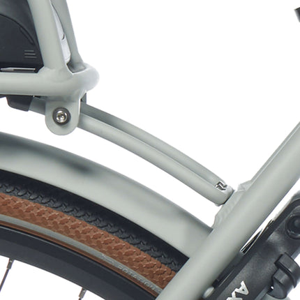 Support de porte-bagages Cortina E-U4 gris lisse mat 110mm