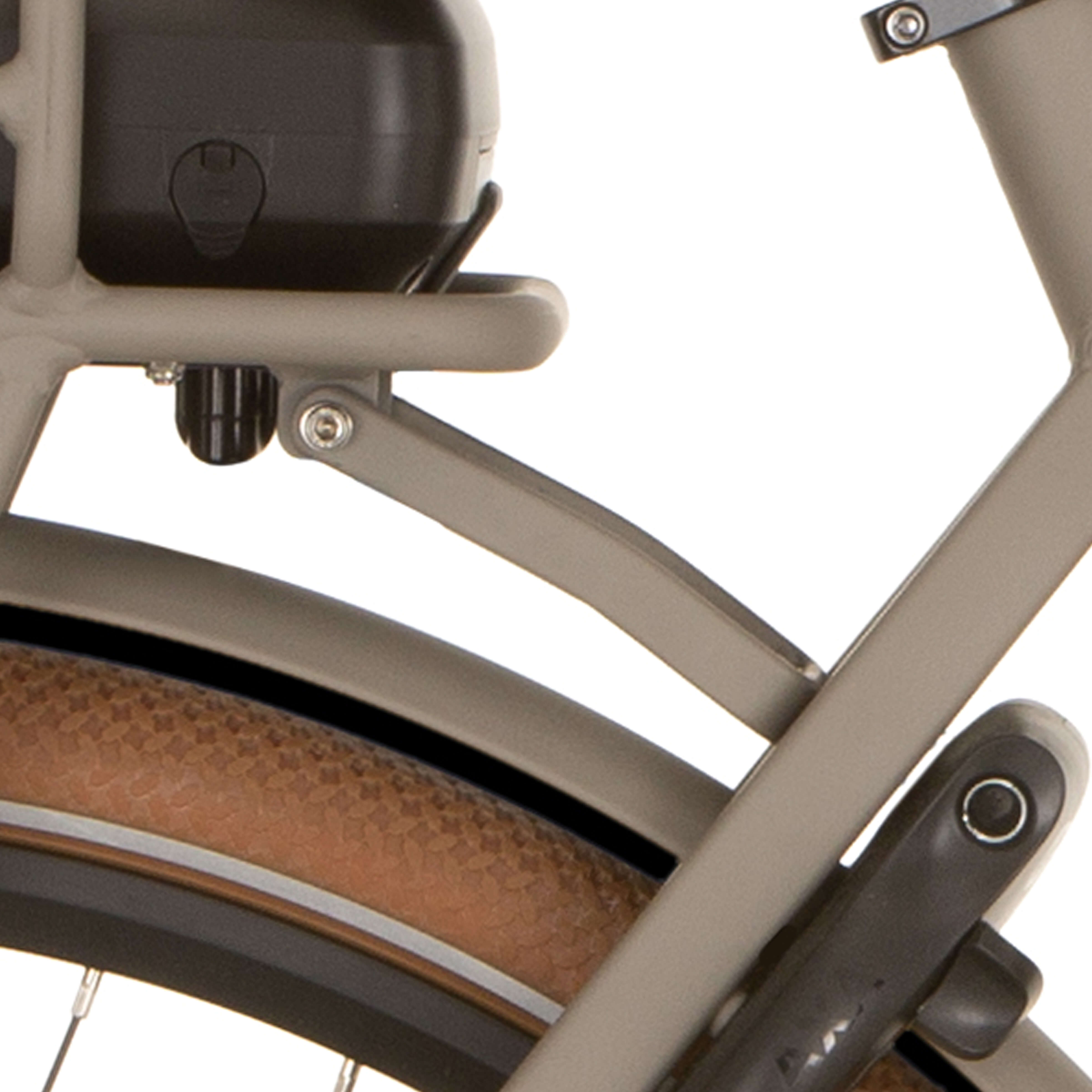 Cortina achterdrager bracket 50/53 halva grey matt