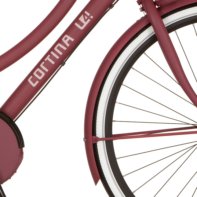 Garde-boue Cortina pour 28 U4 framboise mat