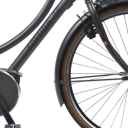 Cortina mudguard for 28 E-U4 eclips black matt