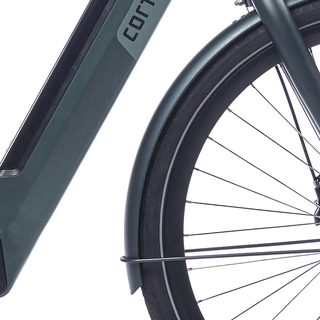 Cortina spatbord voor 28 E-Nite dark green matt