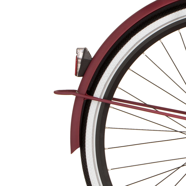 Cortina spatbord achter 28 U4 raspberry matt