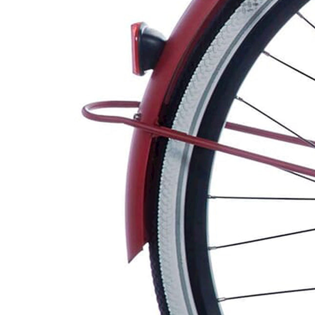 Garde-boue arrière Cortina 28 E-U4 framboise mat