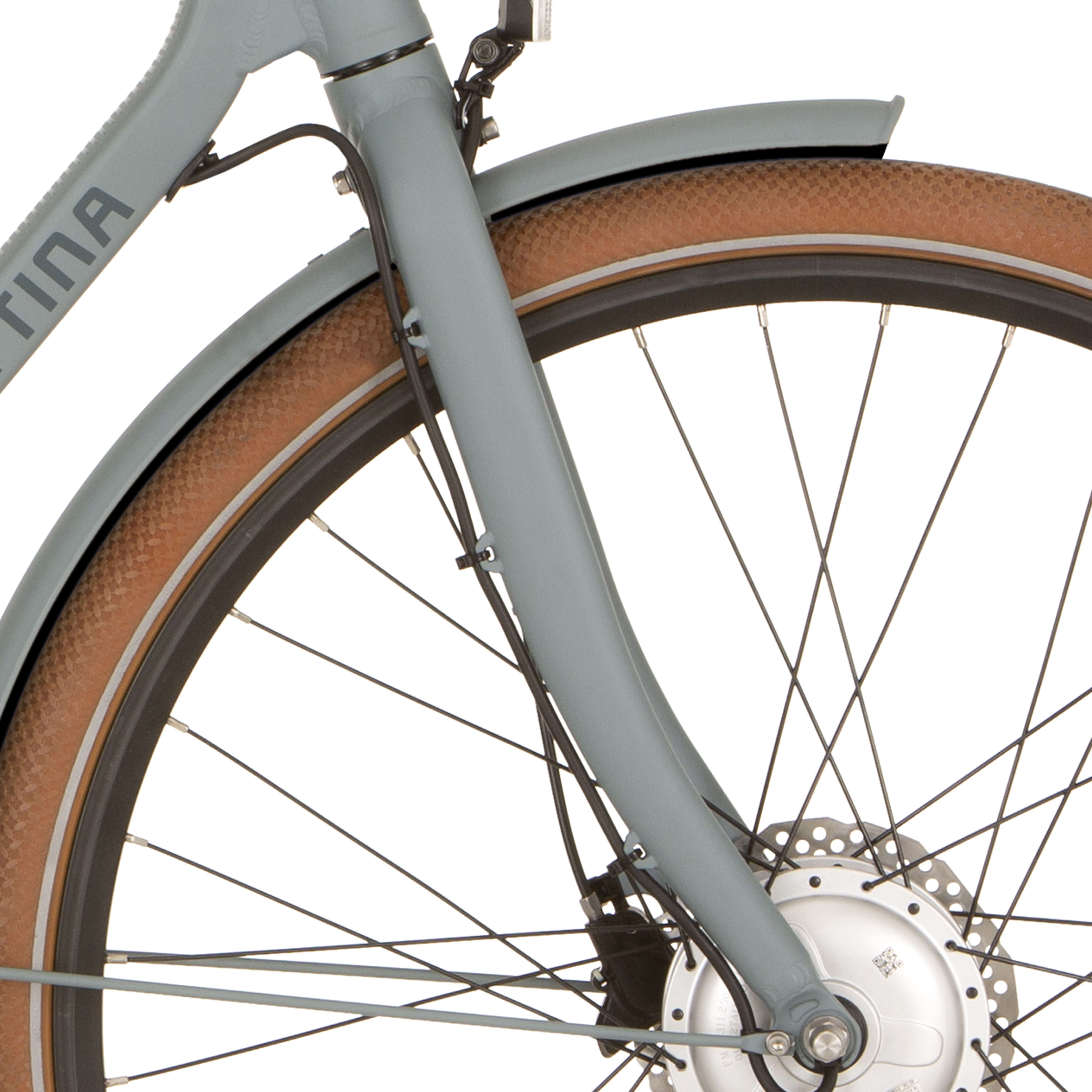 Cortina voorvork E-Foss FM stormy sea matt